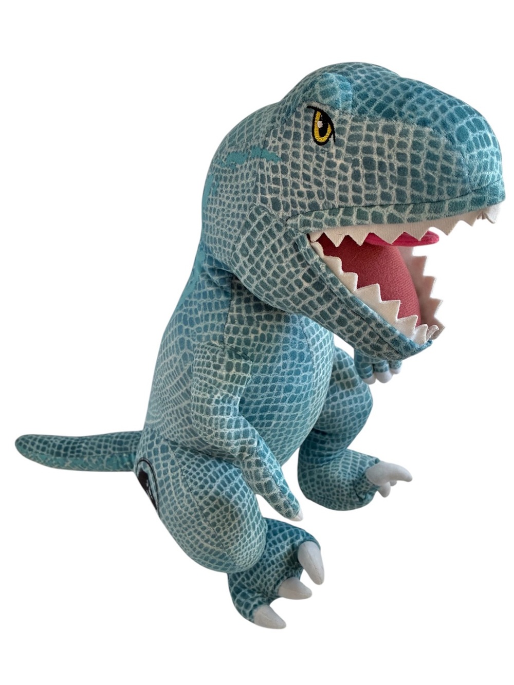 Jurassic World Blue T-Rex Plush Stuffed Dinosaur Washable Medium 16”